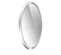 Occhio Mito Sfera 60 Specchio illuminato LED, testa argento opaco/specchio chiaro - 2.700-4.000 K - Occhio Air