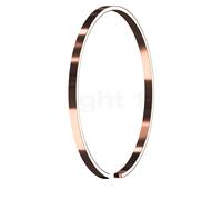 Occhio Mito Sfera Su 60 Specchio illuminato LED, testa oro rosa - 2.700-4.000 K