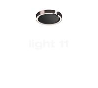 Occhio Mito Soffitto 20 Flat Wide Lampada da incasso a soffitto/parete LED, testa phantom/copertura nero opaco - DALI