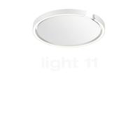 Occhio Mito Soffitto 40 Flat Wide Lampada da incasso a soffitto/parete LED, testa bianco opaco/copertura bianco opaco - Occhio Air
