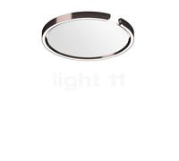 Occhio Mito Soffitto 40 Flat Wide Lampada da incasso a soffitto/parete LED, testa phantom/copertura bianco opaco - Occhio Air