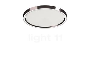 Occhio Mito Soffitto 40 Up Lusso Wide Lampada da soffitto/parete LED, testa phantom/copertura pelle bianco - 2.700-4.000 K - DALI
