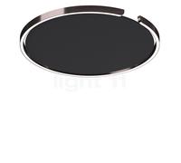 Occhio Mito Soffitto 60 Up Lusso Narrow Lampada da soffitto/parete LED, testa phantom/copertura pelle grigio - 2.700-4.000 K - Occhio Air