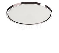 Occhio Mito Soffitto 60 Up Lusso Narrow Lampada da soffitto/parete LED, testa phantom/copertura pelle bianco - 2.700-4.000 K