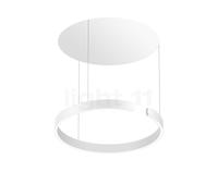 Occhio Mito Sospeso 60 Variabel Up Table Lampada a sospensione LED, testa bianco opaco/rosone bianco opaco - 2.700-4.000 K - Occhio Air