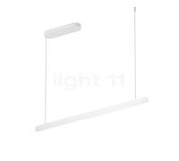 Occhio Mito Volo 100 Fix Up Room Lampada a sospensione LED, testa bianco opaco/rosone bianco opaco - 2.700-4.000 K