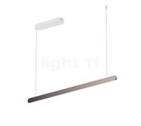 Occhio Mito Volo 100 Fix Up Room Lampada a sospensione LED, testa phantom/rosone bianco opaco - 2.700-4.000 K - Occhio Air