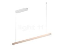 Occhio Mito Volo 100 Fix Up Table Lampada a sospensione LED, testa dorato opaco/rosone bianco opaco - 2.700-4.000 K - Occhio Air