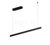 Occhio Mito Volo 100 Fix Up Table Lampada a sospensione LED, testa nero opaco/rosone nero opaco - 2.700-4.000 K - Occhio Air