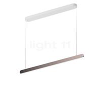 Occhio Mito Volo 100 Var Up Room Lampada a sospensione LED, testa phantom/rosone bianco opaco - 2.700-4.000 K - Occhio Air