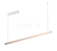 Occhio Mito Volo 140 Fix Up Table Lampada a sospensione LED, testa dorato opaco/rosone bianco opaco - 2.700-4.000 K