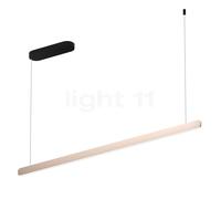 Occhio Mito Volo 140 Fix Up Table Lampada a sospensione LED, testa dorato opaco/rosone nero opaco - 2.700-4.000 K