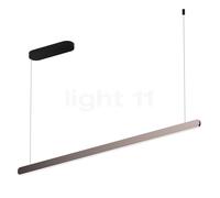 Occhio Mito Volo 140 Fix Up Table Lampada a sospensione LED, testa phantom/rosone nero opaco - 2.700-4.000 K - Occhio Air