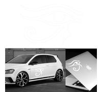 Occhio Nel Cielo, Adesivo Vinile Occhio Egiziano VII Sinistra