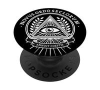 Occhio onnivista, Dio, simbolo, piramide, Massonico PopSockets PopGrip Adesivo