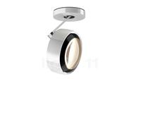 Occhio Più Alto 3d Volt S40 Faretto LED, testa bianco lucido/rosone bianco lucido/copertura nero - 2.700 K