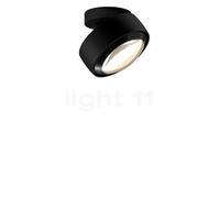 Occhio Più Alto Volt S40 Lampada da soffitto LED, testa nero opaco/rosone nero opaco/copertura nero - 2.700 K