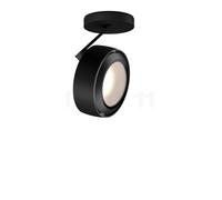 Occhio Più R Alto 3d Volt C80 Faretto LED, testa nero opaco/rosone nero opaco/copertura nero opaco - 2.700 K