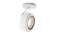Occhio Più R Alto 3d Volt S60 Faretto LED, testa bianco opaco/rosone bianco opaco/copertura bianco opaco - 2.700 K