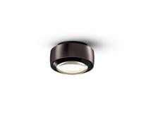 Occhio Più R Alto V Volt B Lampada da soffitto LED, testa phantom/rosone nero opaco/copertura nero opaco - 2.700 K