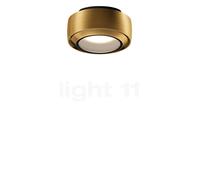 Occhio Più R Alto V Volt S100 Lampada da soffitto LED, testa bronzo/rosone nero opaco/copertura bronzo - 2.700 K