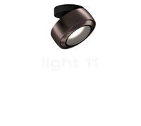 Occhio Più R Alto Volt B Lampada da soffitto LED, testa phantom/rosone nero opaco/copertura phantom - 2.700 K