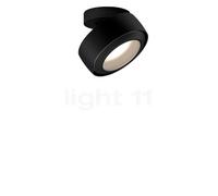 Occhio Più R Alto Volt S40 Lampada da soffitto LED, testa nero opaco/rosone nero opaco/copertura nero opaco - 2.700 K