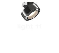 Occhio Più R Alto Volt S60 Lampada da soffitto LED, testa cromo lucido/rosone cromo lucido/copertura cromo lucido - 2.700 K