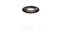 Occhio Più R Piano V Edge Volt B Faretto da incasso LED, testa phantom/copertura nero opaco - 3.000 K