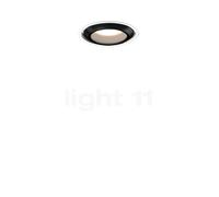 Occhio Più R Piano V Edge Volt S60 Faretto da incasso LED, testa black phantom/copertura bianco opaco - 2.700 K