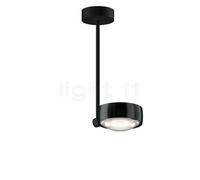 Occhio Sento Faro 30 Up E Lampada da soffitto LED, testa black phantom/corpo nero opaco/rosone nero opaco - 2.700 K - Occhio Air