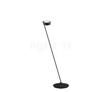Occhio Sento Lettura 125 D Lampada da terra LED destra, testa nero opaco/corpo nero opaco - 2.700 K - Occhio Air