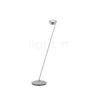 Occhio Sento Lettura 125 D Lampada da terra LED sinistra, testa cromo opaco/corpo cromo opaco - 3.000 K - Occhio Air