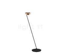 Occhio Sento Lettura 125 E Lampada da terra LED destra, testa bronzo/corpo nero opaco - 2.700 K - Occhio Air