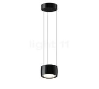 Occhio Sento Sospeso Fix Up D Lampada a sospensione LED, testa black phantom/rosone black phantom - 3.000 K
