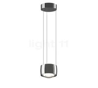 Occhio Sento Sospeso Fix Up D Lampada a sospensione LED, testa cromo lucido/rosone cromo lucido - 3.000 K - Occhio Air