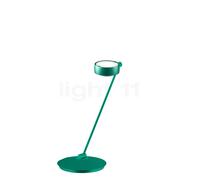 Occhio Sento Tavolo 60 E Lampada da tavolo LED sinistra, testa verde vivace/corpo verde vivace - 2.700 K - Occhio Air