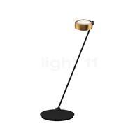 Occhio Sento Tavolo 80 D Lampada da tavolo LED sinistra, testa bronzo/corpo nero opaco - 2.700 K - Occhio Air