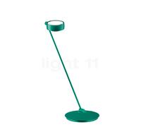 Occhio Sento Tavolo 80 E Lampada da tavolo LED destra, testa verde vivace/corpo verde vivace - 2.700 K - Occhio Air