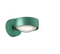 Occhio Sento Verticale Up E Lampada da parete LED ruotabile, testa verde vivace/fissaggio verde vivace - 2.700 K - Occhio Air