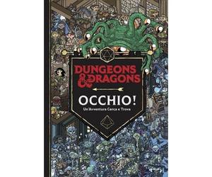 OCCHIO un'avventura cera e trova DUNGEONS & DRAGONS copertina rigida IN ITALIA