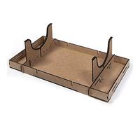 Occre Ref: 19134 Pratico Supporto da Lavoro, per modellini in Scala di Navi, Treno o Tram. Adattabile a Tutti i Tipi di scafi in Lunghezza e Larghezza. Dimensioni 462x245x130mm