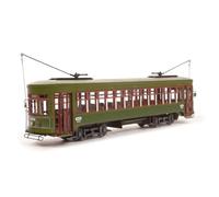 TRAM NEW ORLEANS-SCALA 1:24 G45 -KIT DI MONTAGGIO IN LEGNO E METALLO-ASSEMBLAGGIO NECESSARIO-CODICE 53012