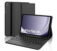 Occtingkind Cover con Tastiera Retroilluminata 7 Colori e Touchpad per Samsung Galaxy Tab A9+ 11" 2023 (SM-X210/SM-X215/SM-X216), Custodia con Tastiera, Italiana con LED e Trackpad, Nero