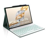 Occtingkind, Tastiera per Honor Pad X9a 11.5 pollici, Custodia con Tastiera per Honor Pad X9a 2025, Cover con Magnetica Staccabile Bluetooth Keyboard, Italiano Layout, UCB C, Retroilluminata, Verde