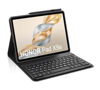 Occtingkind, Tastiera per Honor X9a Custodia con Tastiera per Honor Pad X9a 11.5" 2025, Tastiera Bluetooth magnetica rimovibile per Honor Pad X9a 2025, Layout Tedesco QWERTZ, USB C, Nero