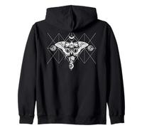 Occult Gotico Insetto Stregoneria Strega Gotico Gothic Felpa con Cappuccio