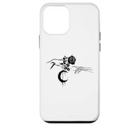 Occult Michelangelo Moon Rose Witchcraft Arte occulto gotico Custodia per iPhone 12 mini