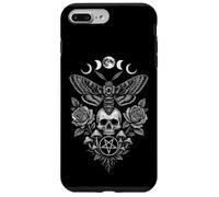 Occultismo Falena Pentagramma Fasi lunari Custodia per iPhone 7 Plus/8 Plus