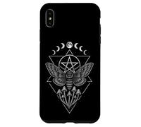 Occultismo Pentagramma Fasi lunari Falena Funghi Custodia per iPhone XS Max